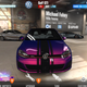 My pink and purple Golf GTI, the darling of my garage.